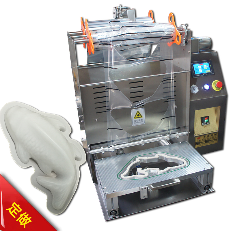 鱼型年糕鱼封口机 鱼型盒子压膜机