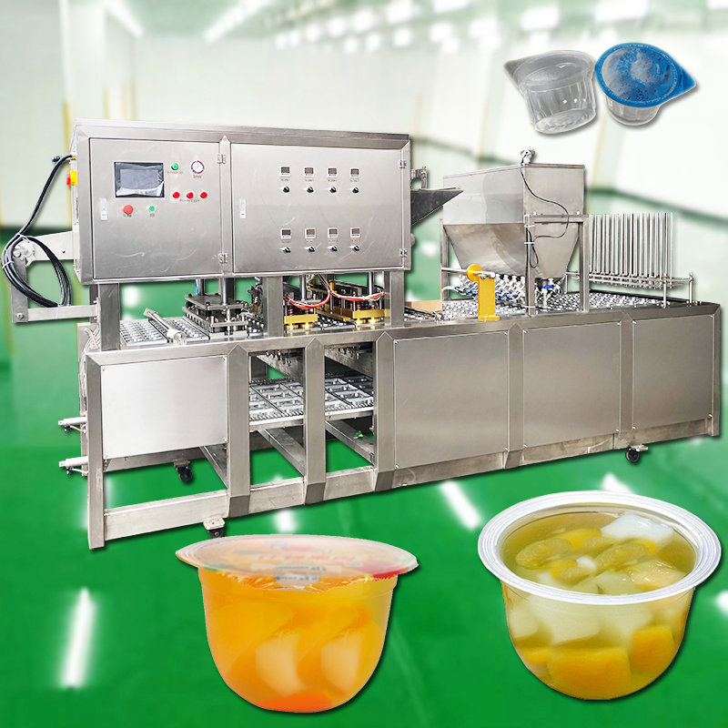杯装水饮料灌装封口机