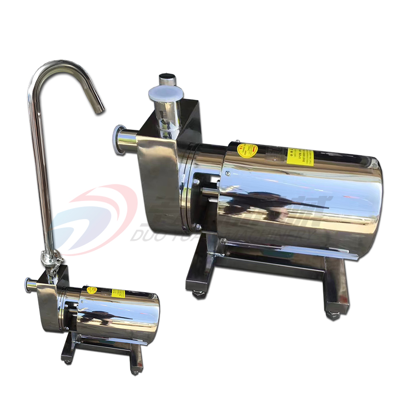 抽浆泵打料机自吸不锈钢饮料泵